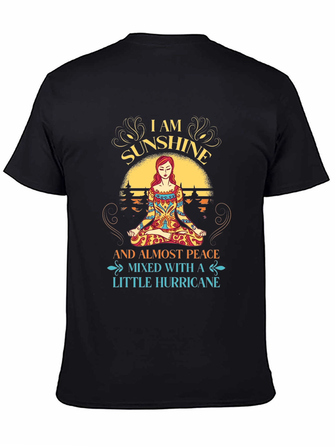 Sunshine Peace Hurricane Graphic Tee