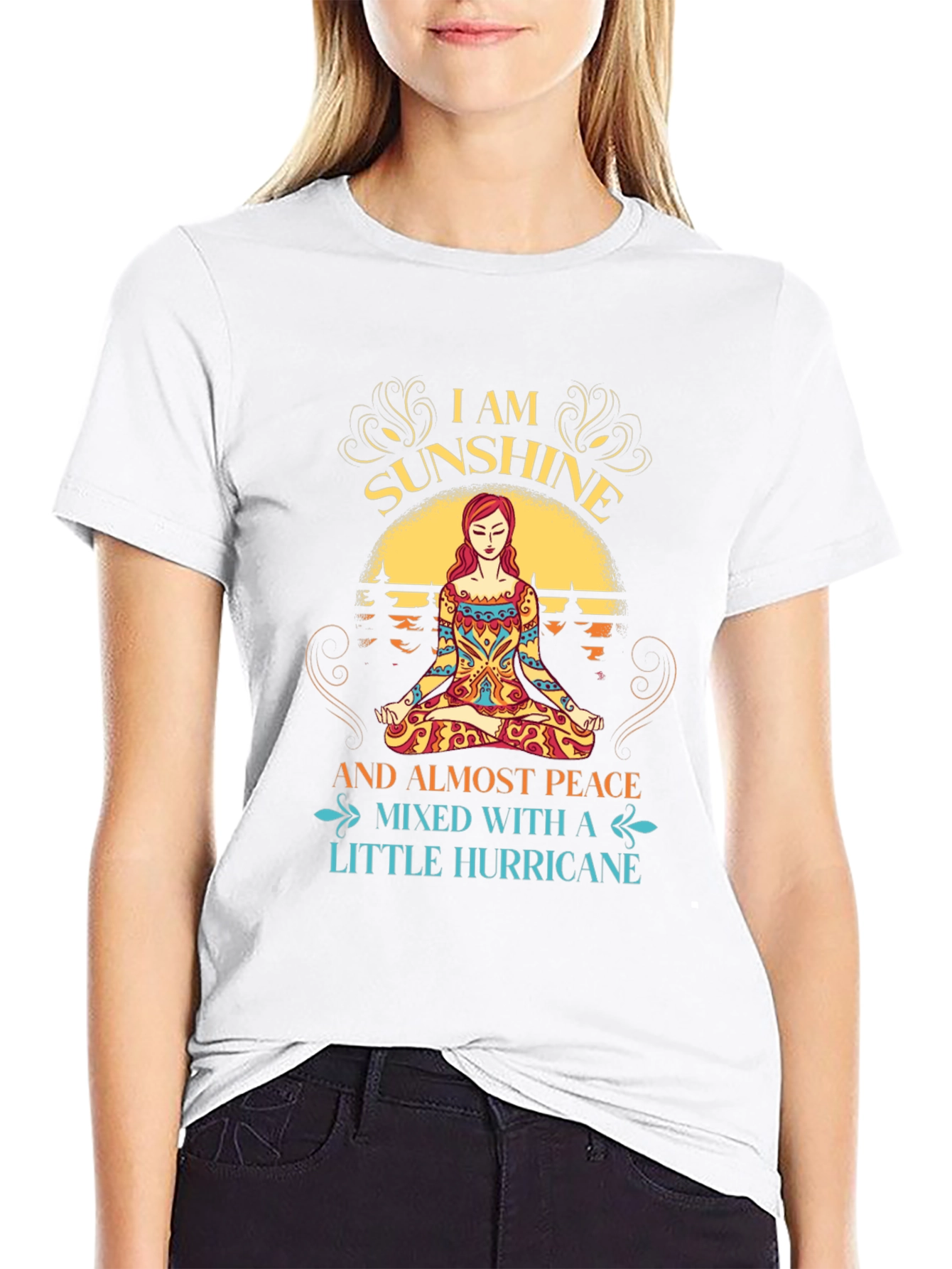 Sunshine Peace Hurricane Graphic Tee