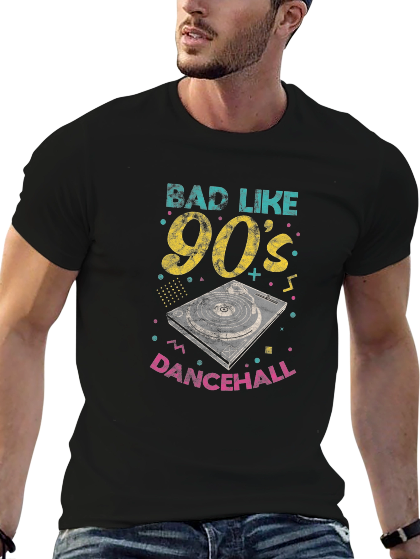 Bad Like 90s Dancehall Graphic T-Shirt