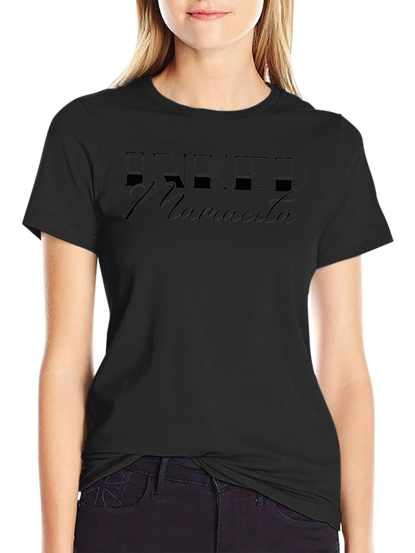 Inked Mamacita Black T-Shirt