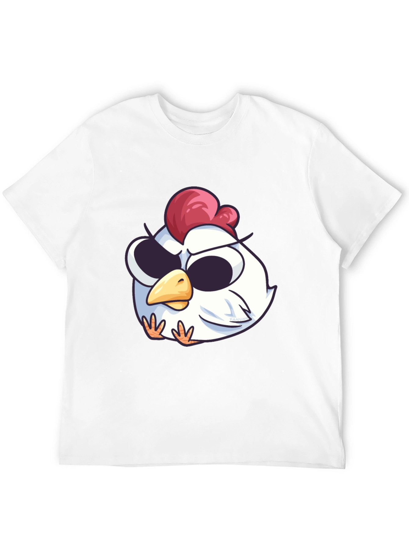 Cool Chicken Graphic Tee - Black Cotton T-Shirt