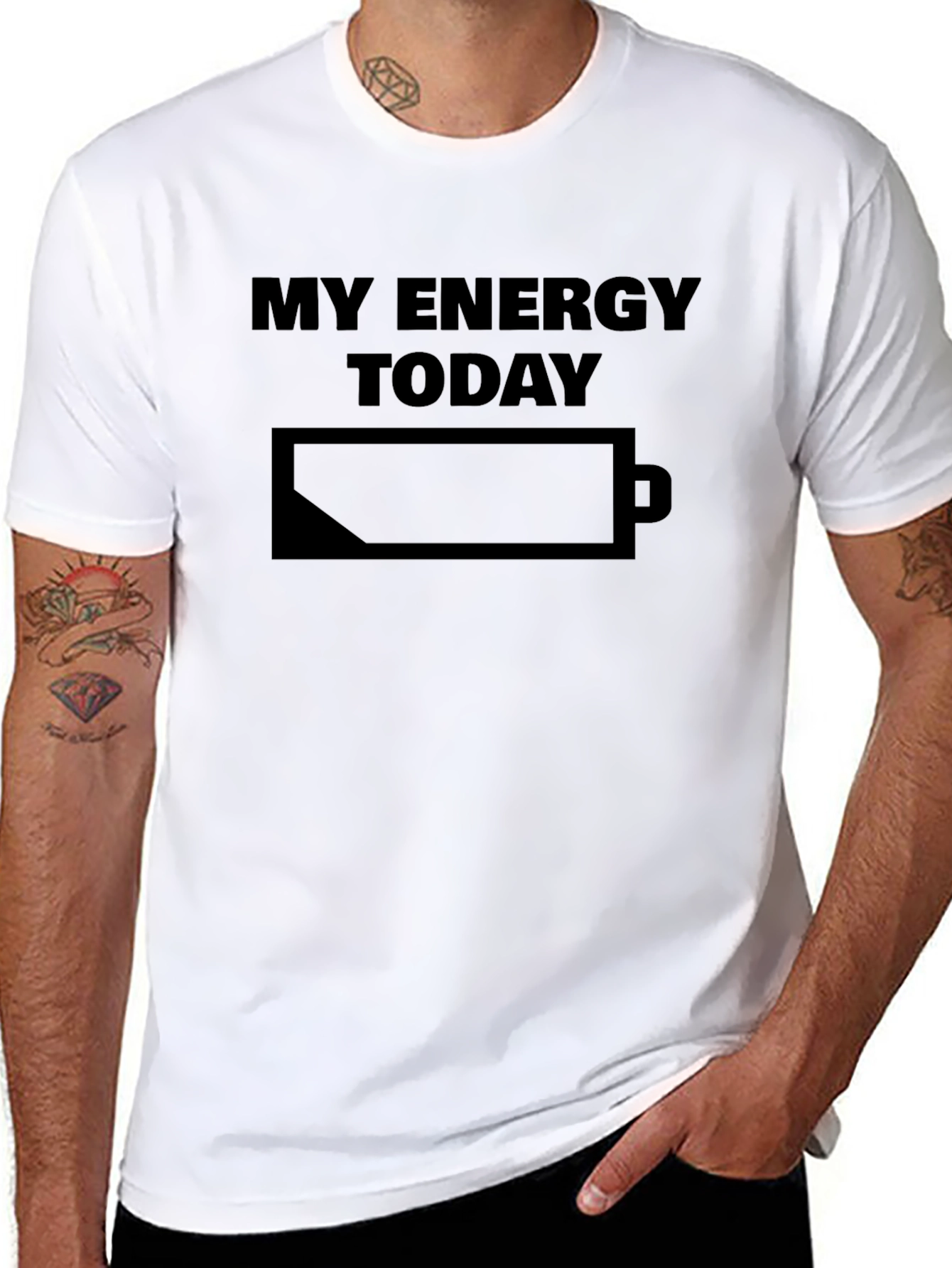 My Energy Today Low Battery T-Shirt