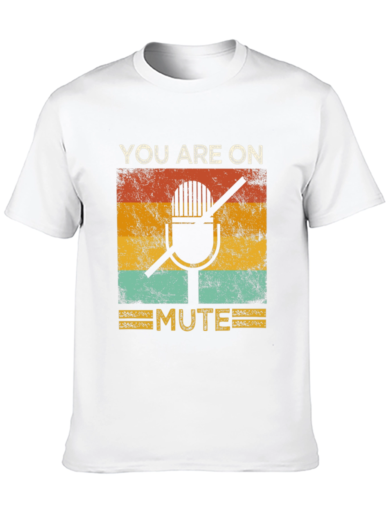 You Are On Mute Graphic Tee - Retro Style
