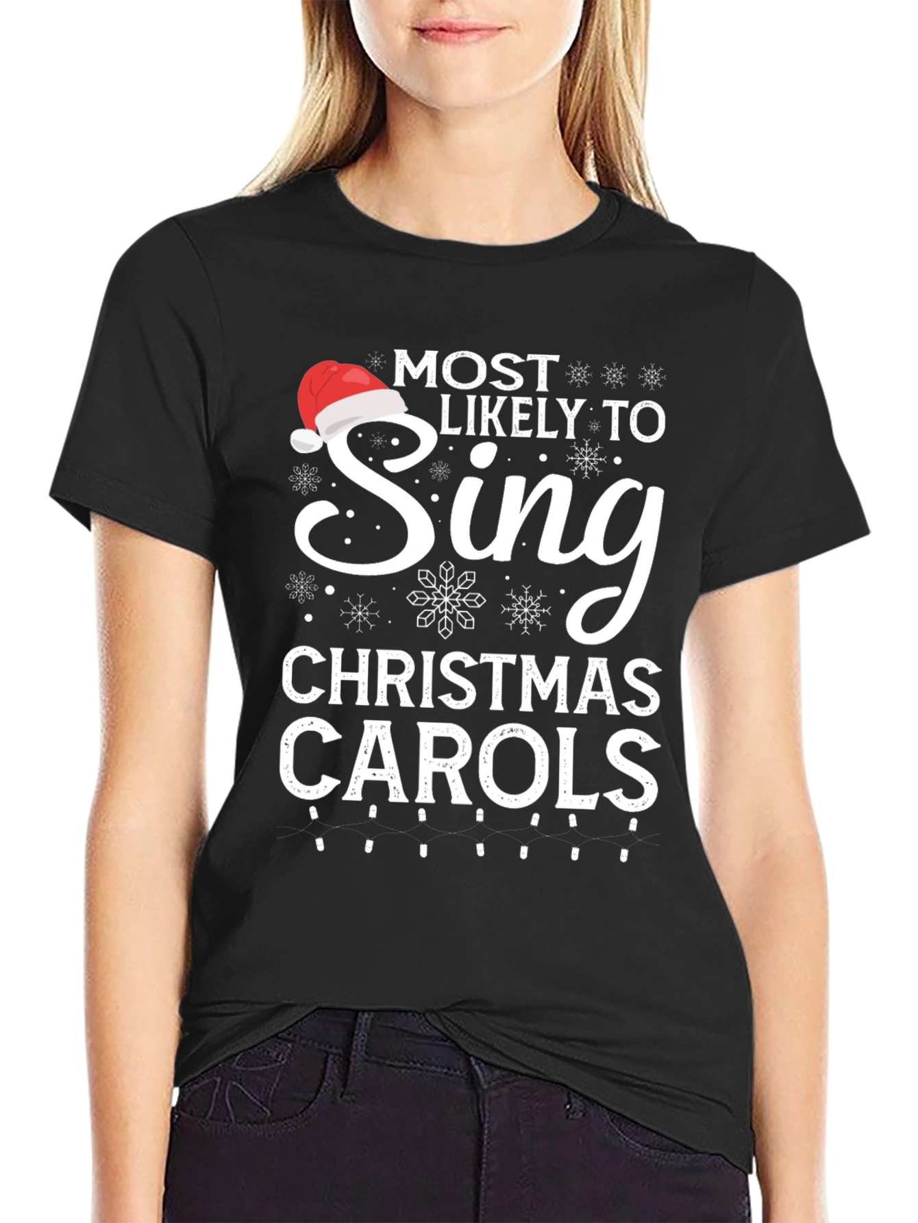 Most Likely To Sing Christmas Carols T-Shirt