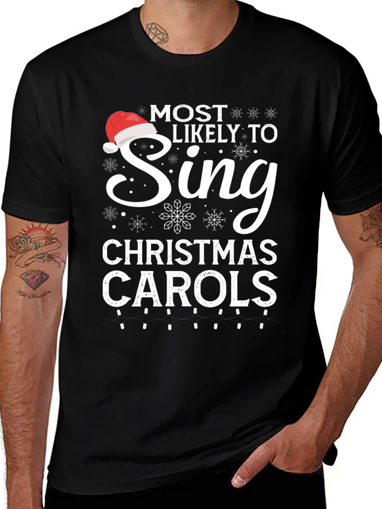 Most Likely To Sing Christmas Carols T-Shirt