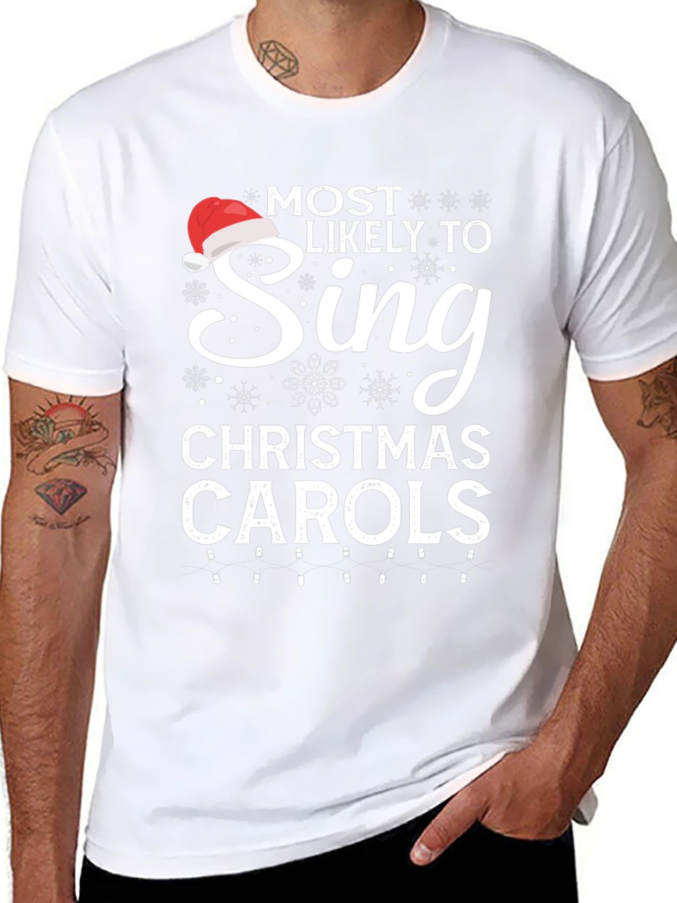 Most Likely To Sing Christmas Carols T-Shirt