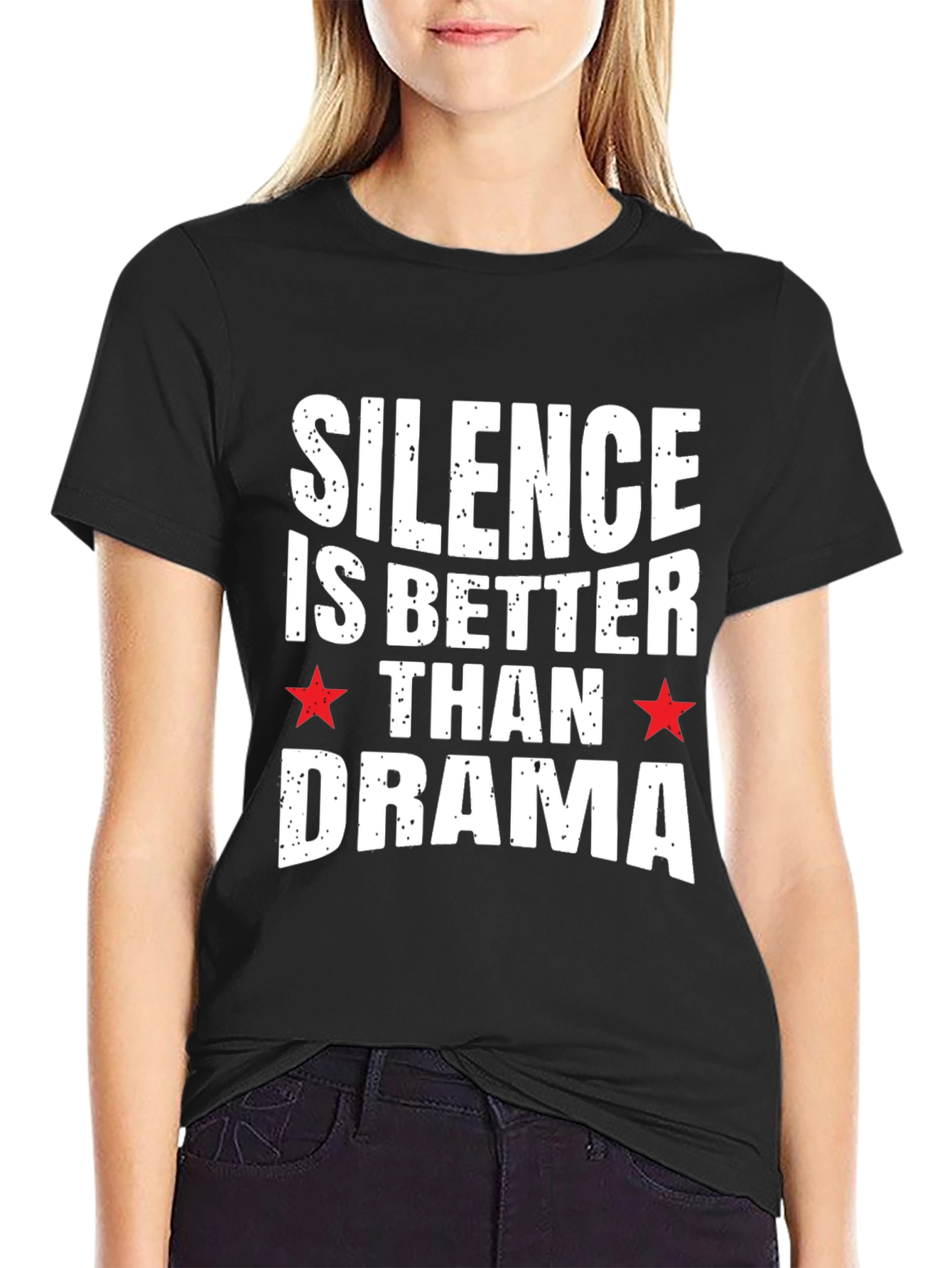 Silence Is Better Than Drama Graphic Tee