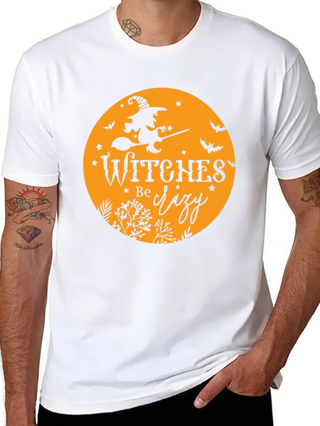 Witches Be Dizzy Graphic Tee - Halloween Shirt
