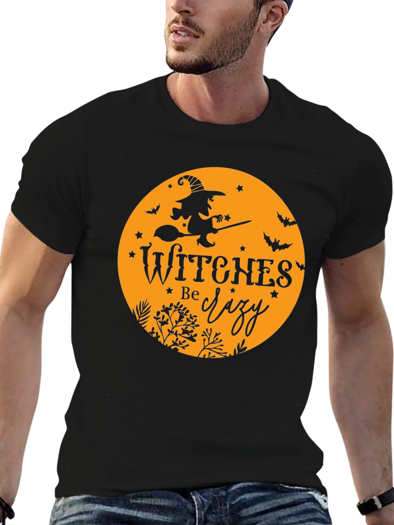 Witches Be Dizzy Graphic Tee - Halloween Shirt