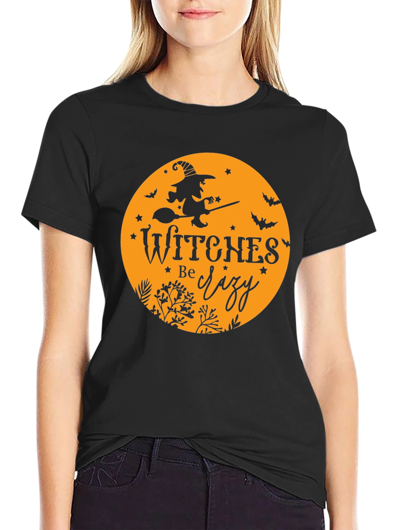 Witches Be Dizzy Graphic Tee - Halloween Shirt
