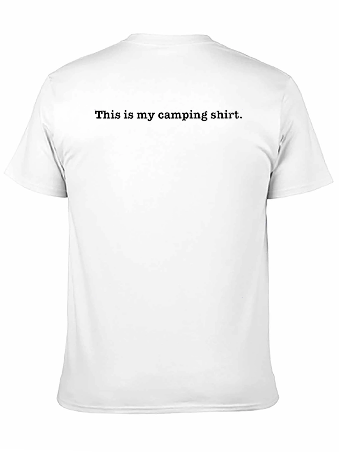 Camping Shirt - Black Tee