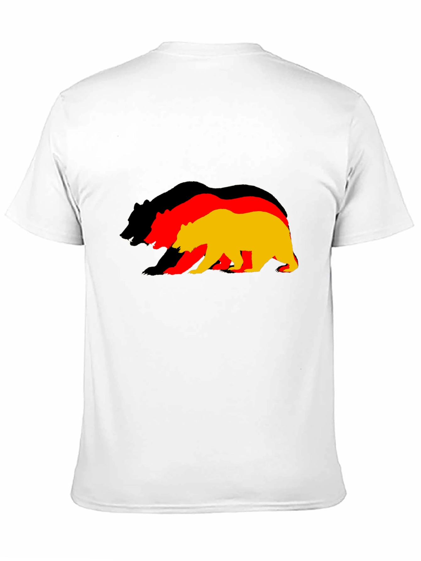 Germany Flag Bear Graphic T-Shirt