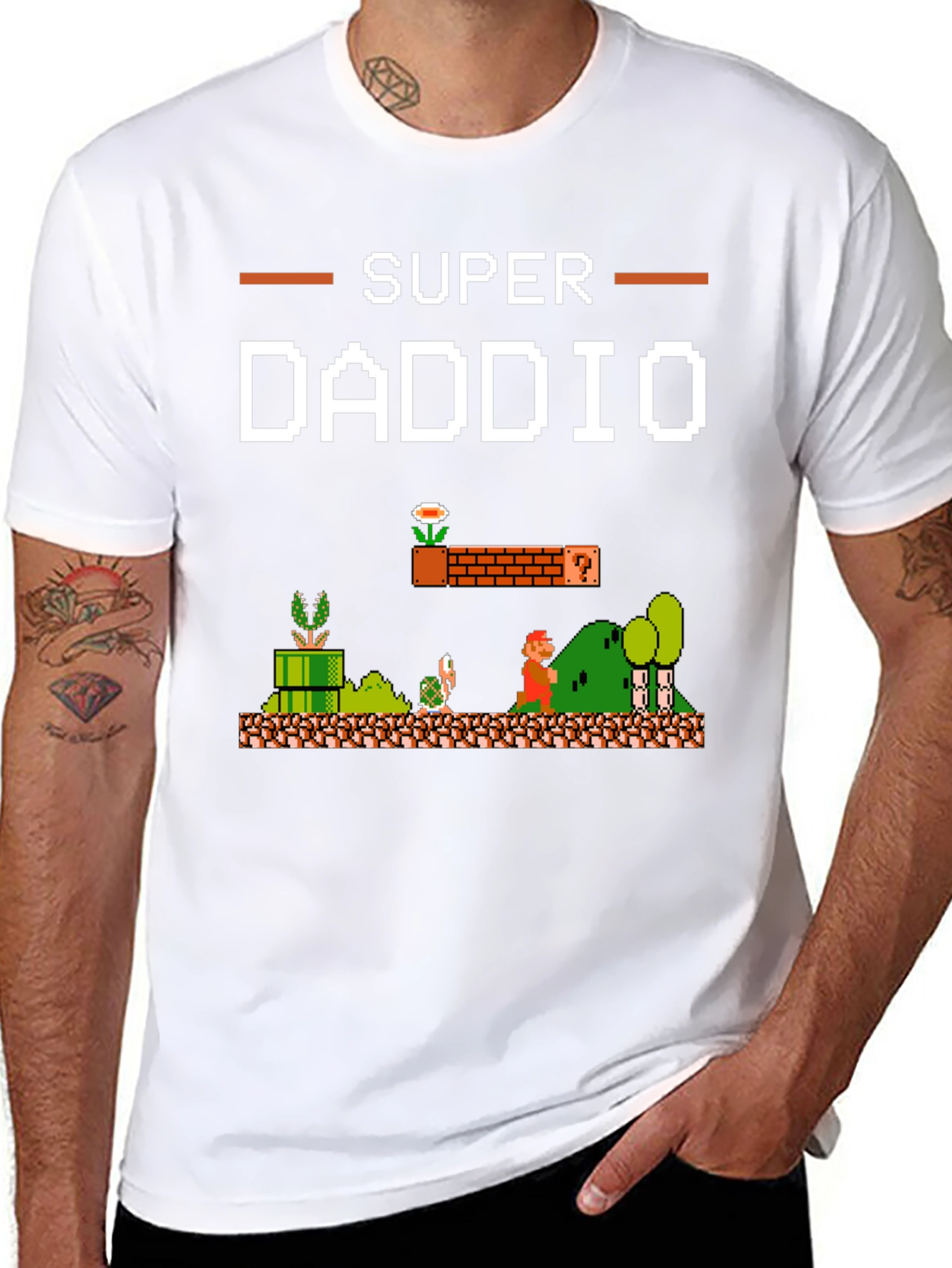 Super Daddio T-Shirt - Gamer Dad Tee