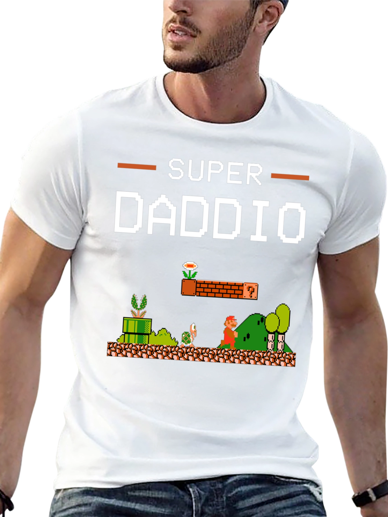 Super Daddio T-Shirt - Gamer Dad Tee