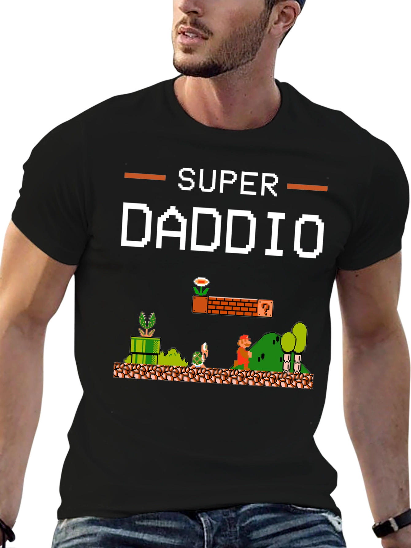 Super Daddio T-Shirt - Gamer Dad Tee