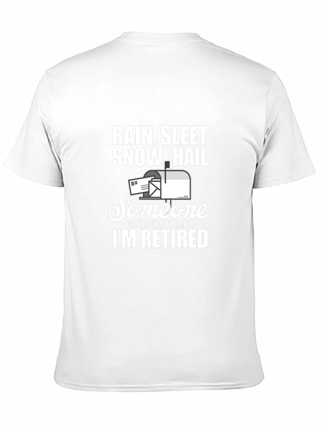Retired Mail Carrier T-Shirt: Funny Postal Worker Tee