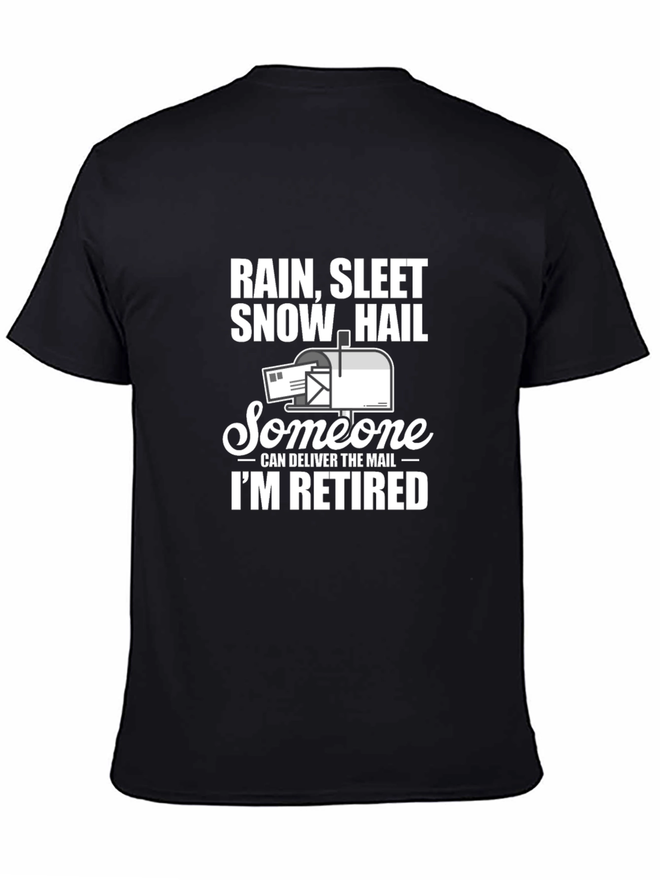 Retired Mail Carrier T-Shirt: Funny Postal Worker Tee