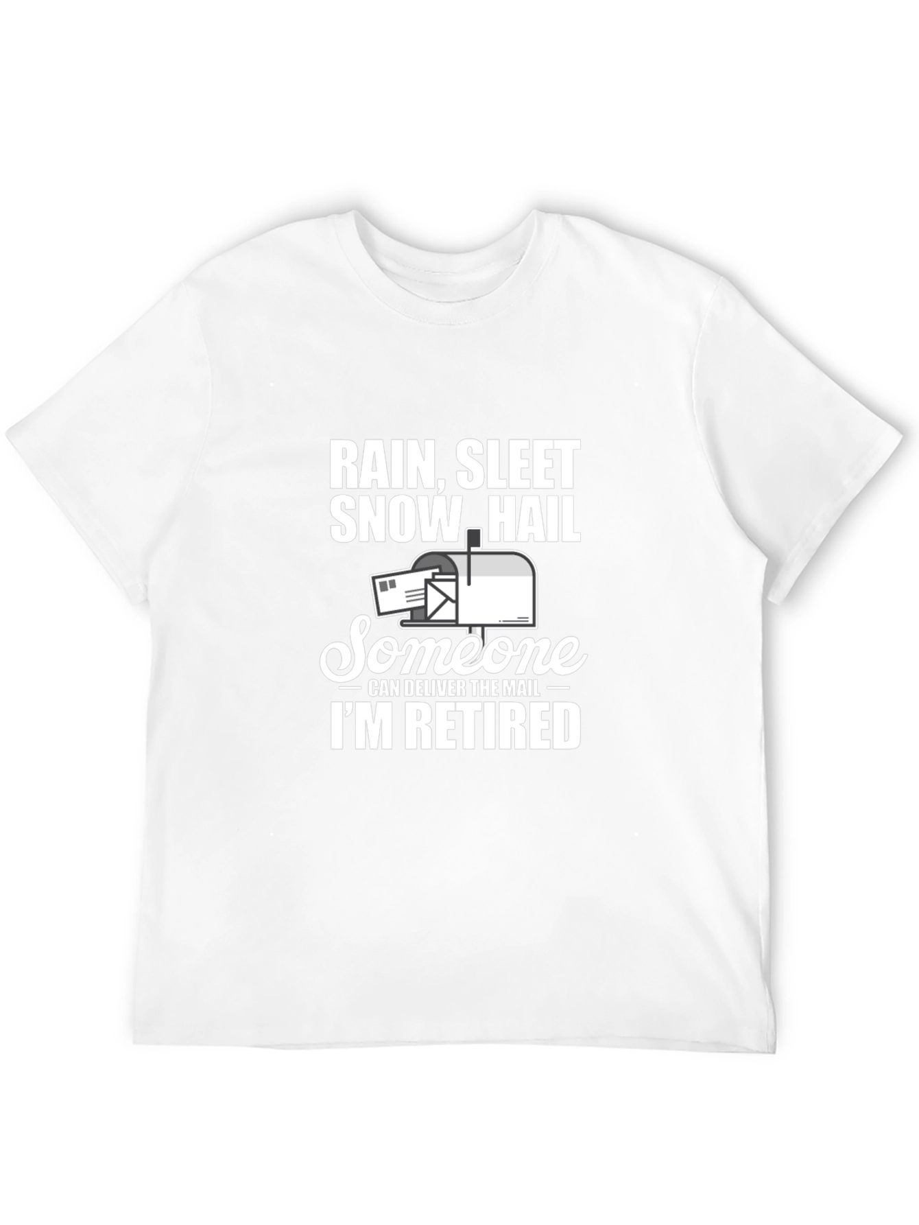 Retired Mail Carrier T-Shirt: Funny Postal Worker Tee