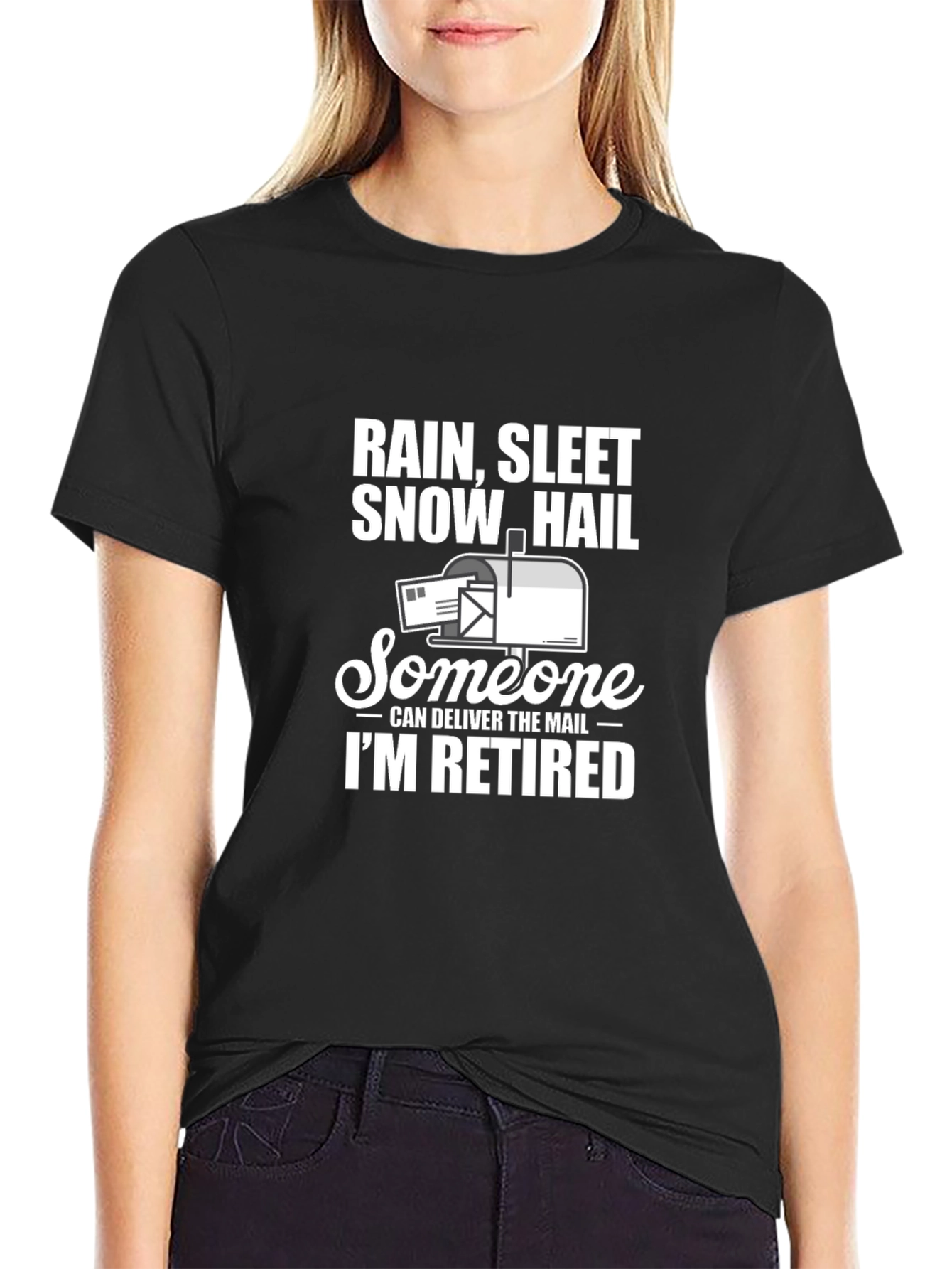 Retired Mail Carrier T-Shirt: Funny Postal Worker Tee