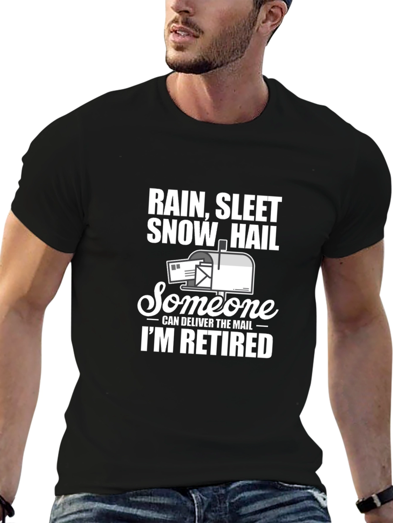 Retired Mail Carrier T-Shirt: Funny Postal Worker Tee