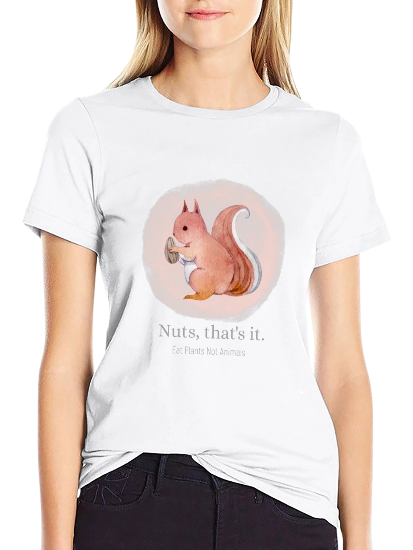Nuts Thats It Vegan Squirrel Tee