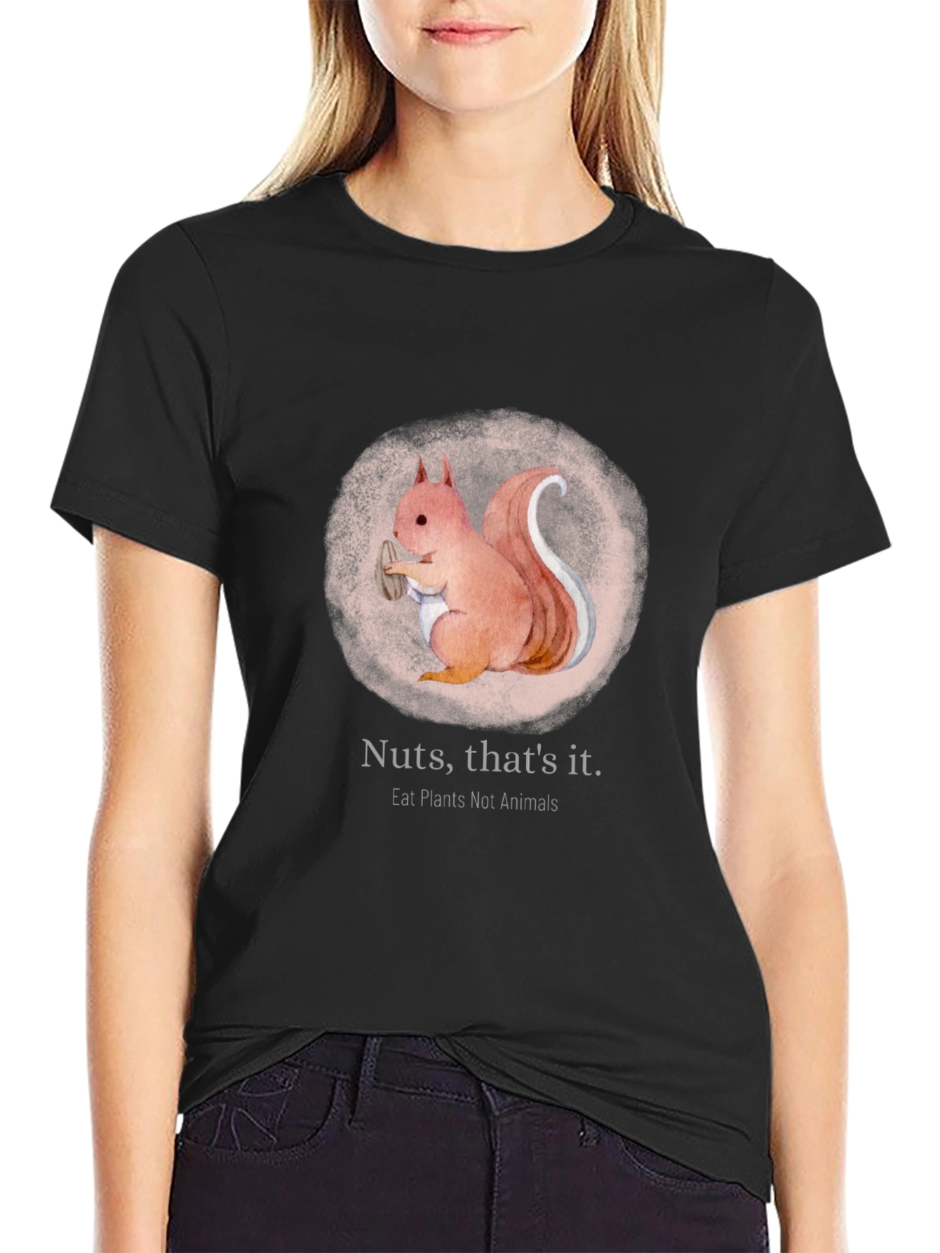 Nuts Thats It Vegan Squirrel Tee