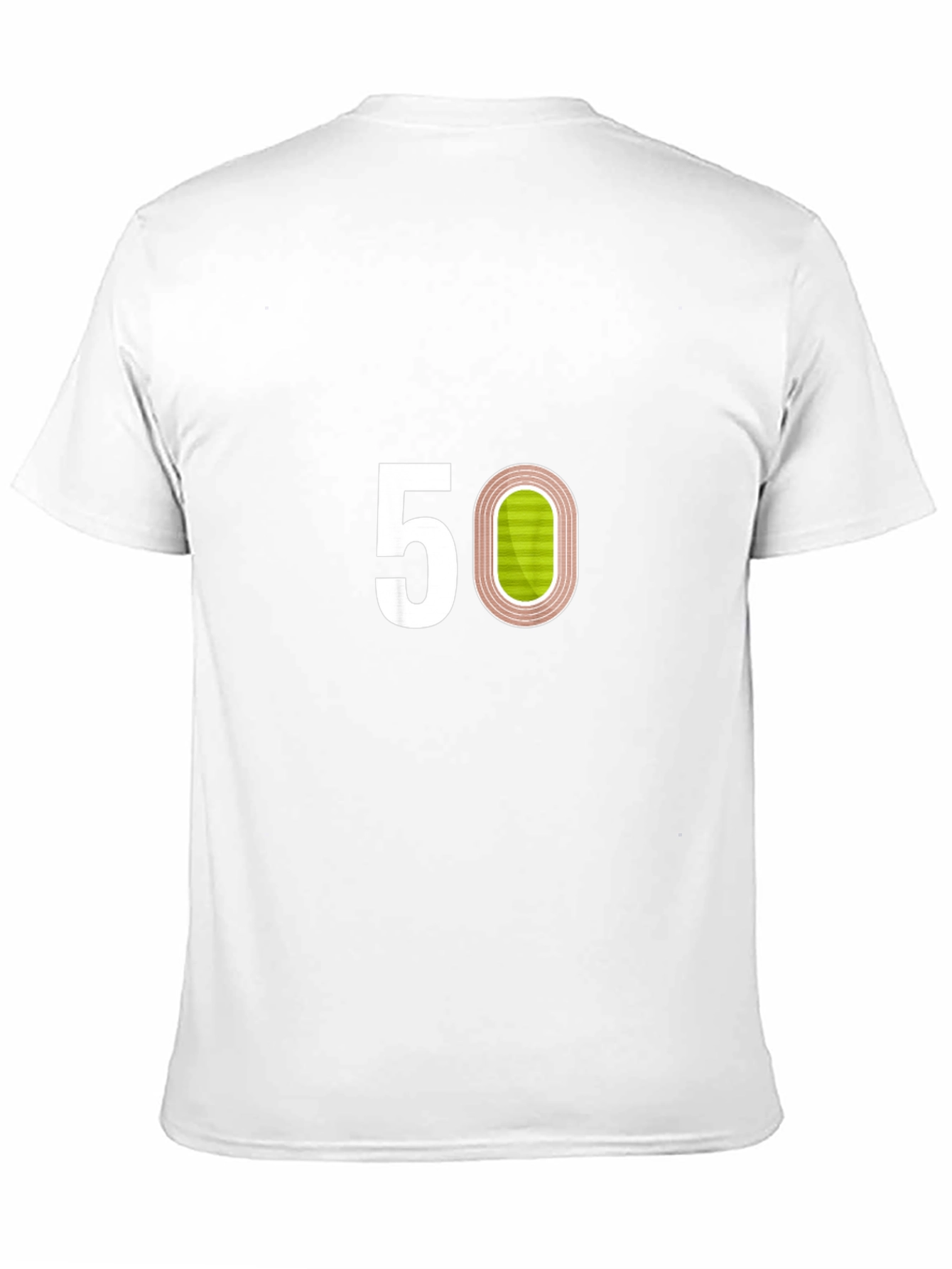 Track & Field 50th Birthday Black T-Shirt