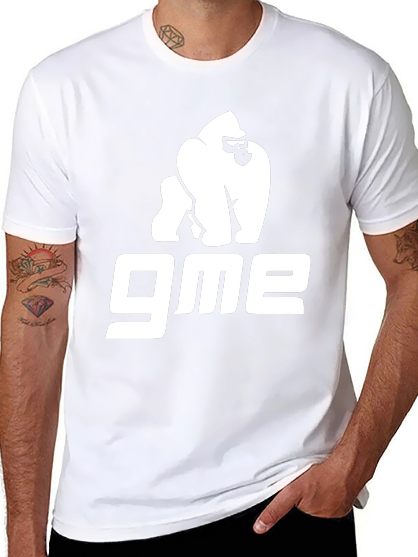 GME Gorilla T-Shirt - Black