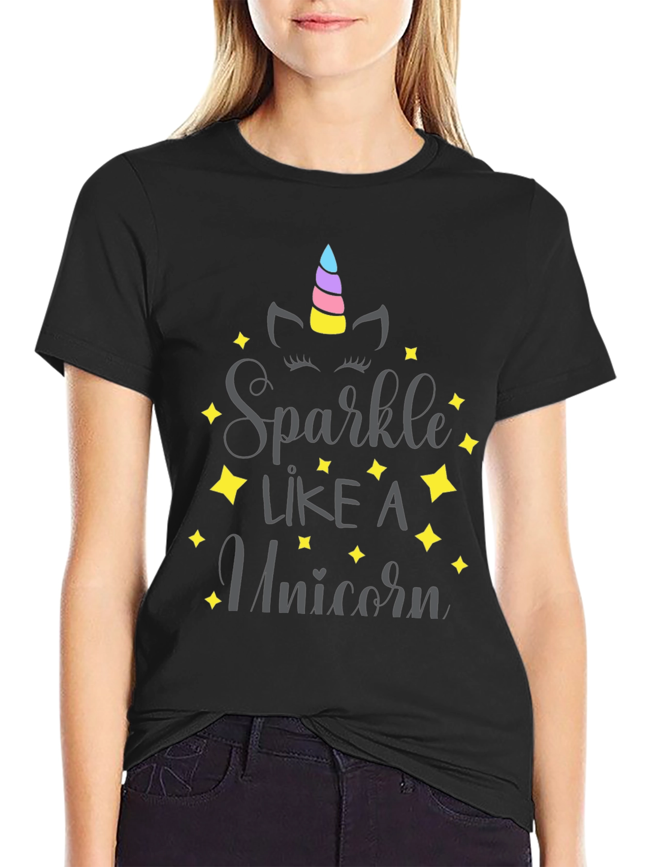 Sparkle Like a Unicorn Graphic T-Shirt