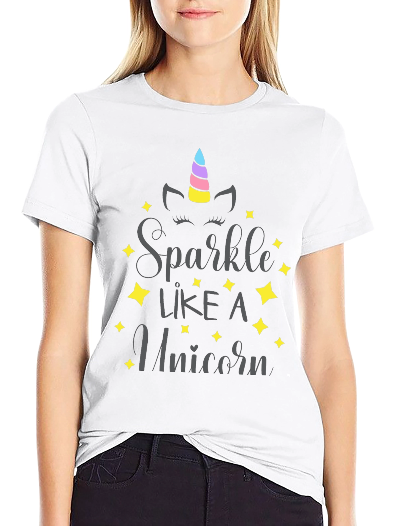 Sparkle Like a Unicorn Graphic T-Shirt