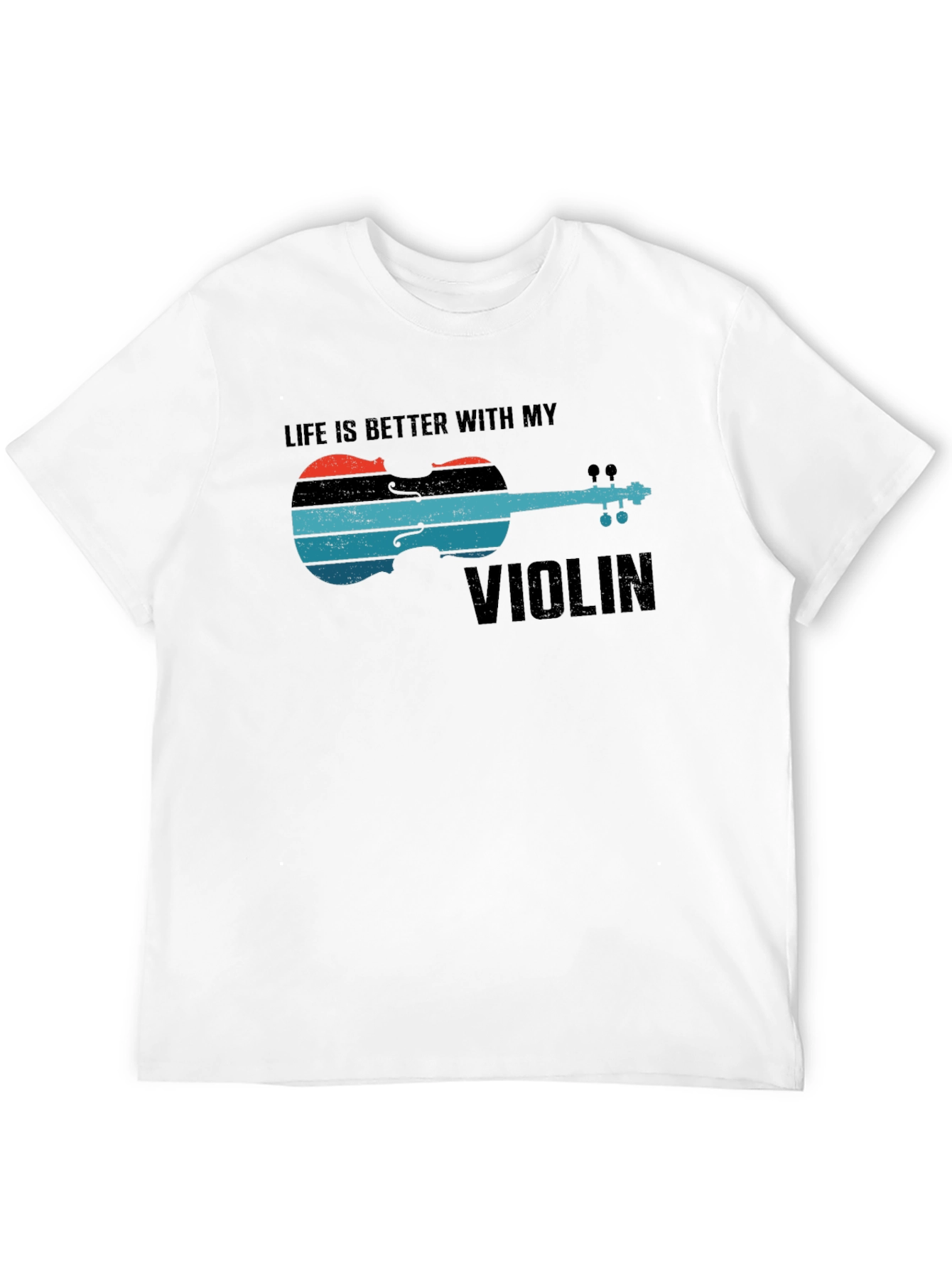 Life is Better with My Violin Graphic Tee