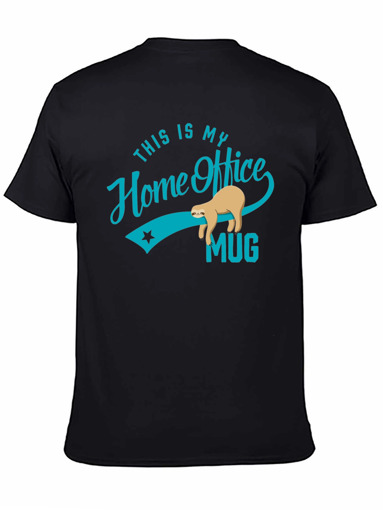 Funny Sloth Home Office T-Shirt