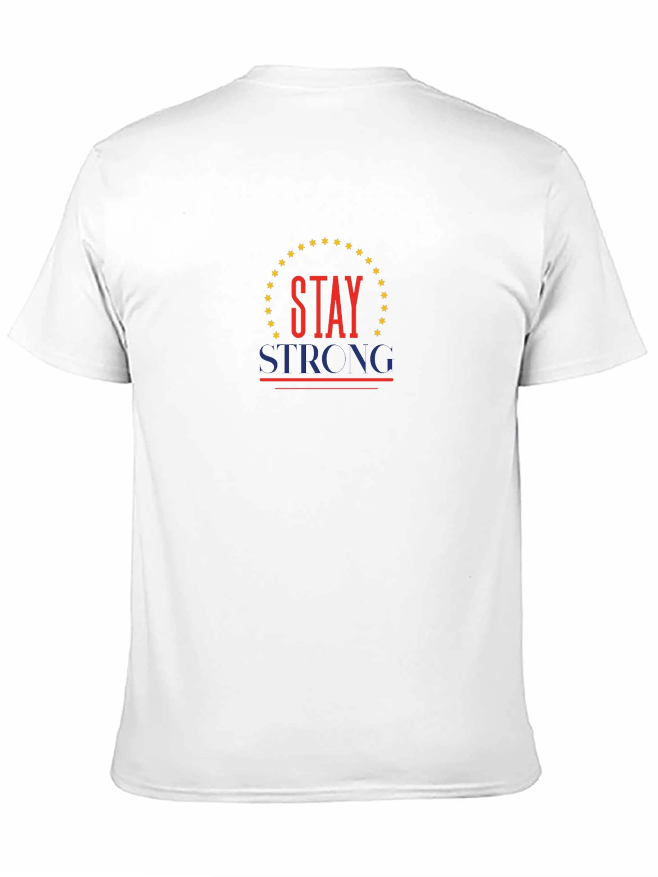 Stay Strong Graphic Tee - Classic Black T-Shirt