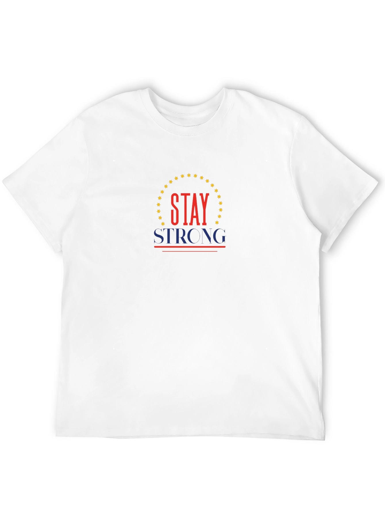 Stay Strong Graphic Tee - Classic Black T-Shirt