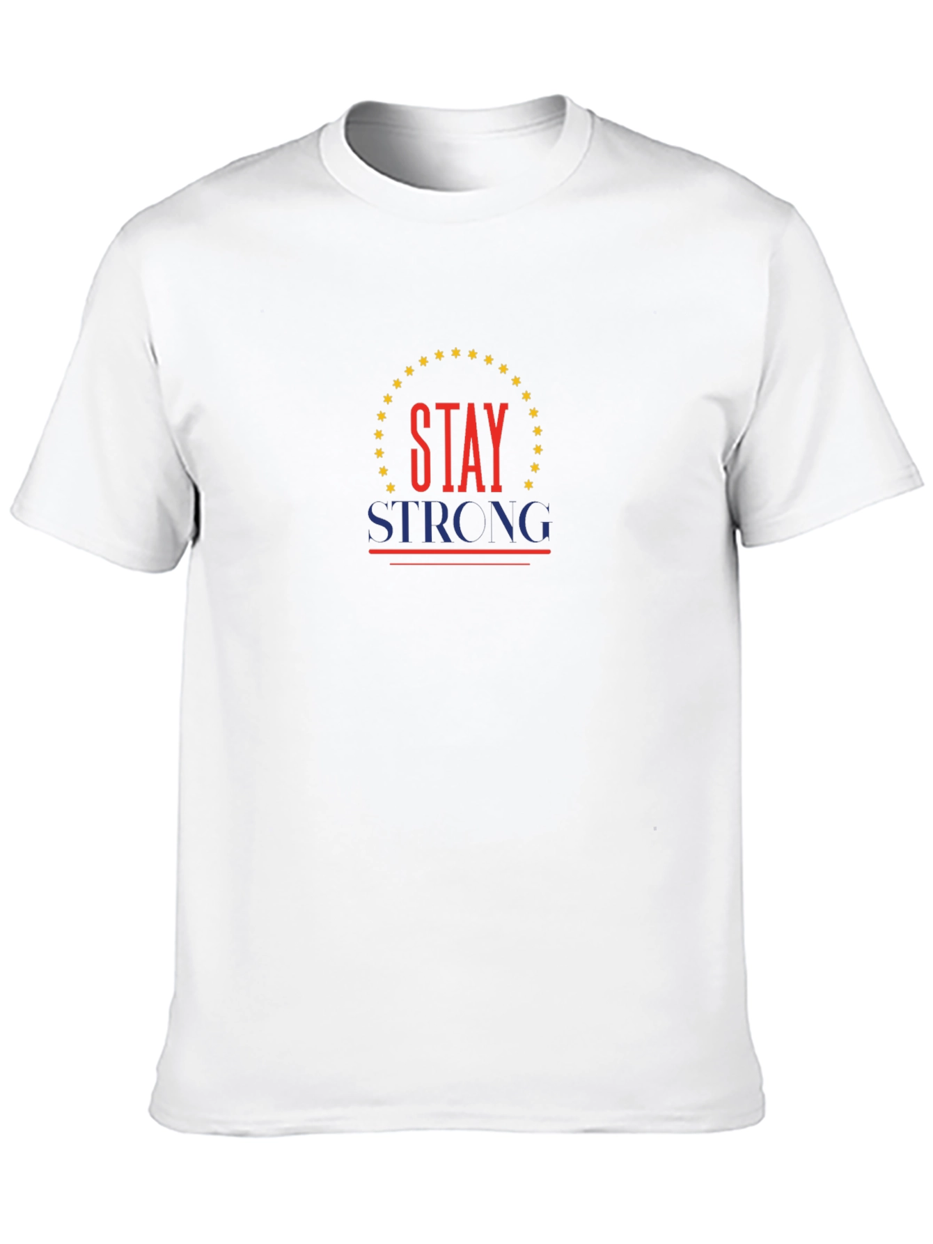 Stay Strong Graphic Tee - Classic Black T-Shirt