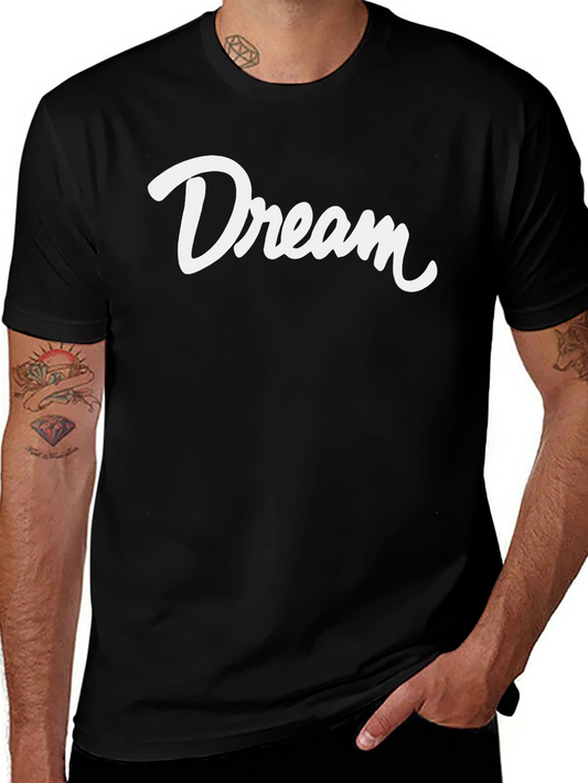 Dream Graphic Tee - Stylish Black T-Shirt