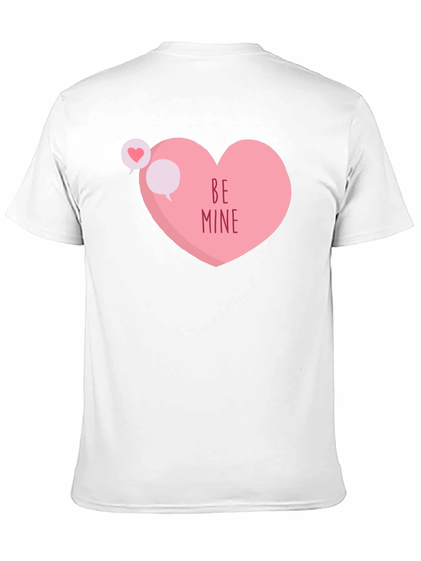 Be Mine Heart Graphic T-Shirt - Valentines Day