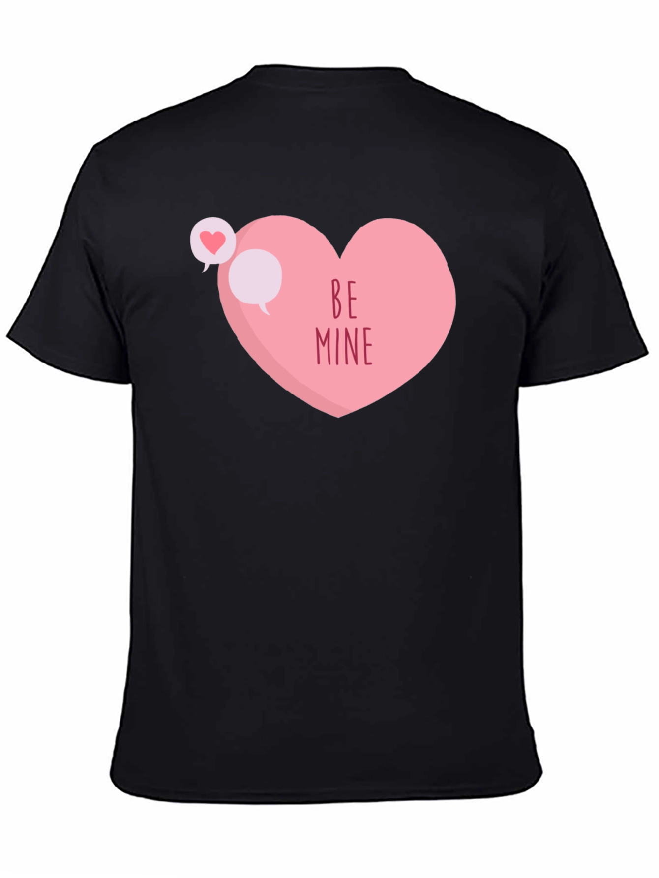 Be Mine Heart Graphic T-Shirt - Valentines Day