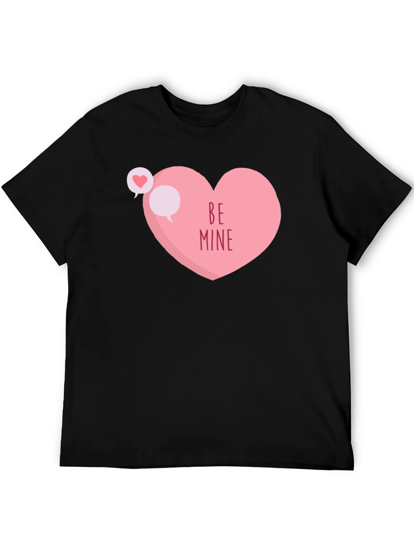 Be Mine Heart Graphic T-Shirt - Valentines Day