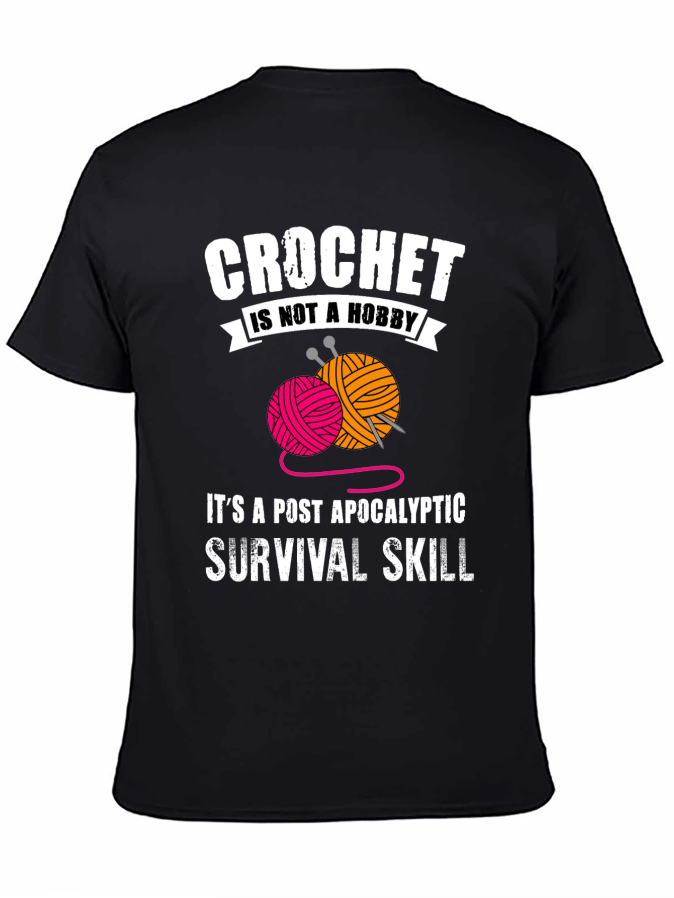 Crochet Survival Skill Graphic Tee