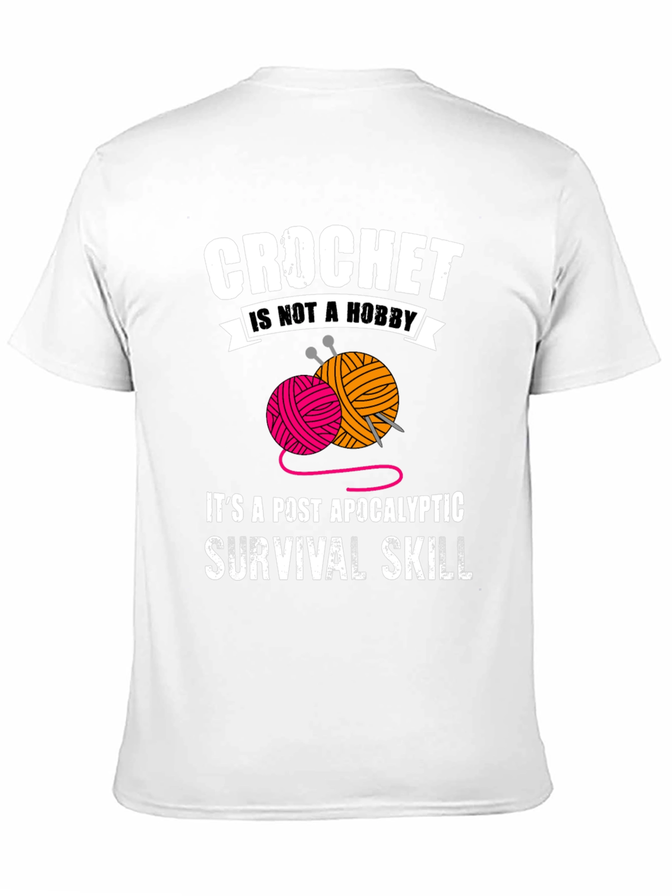 Crochet Survival Skill Graphic Tee