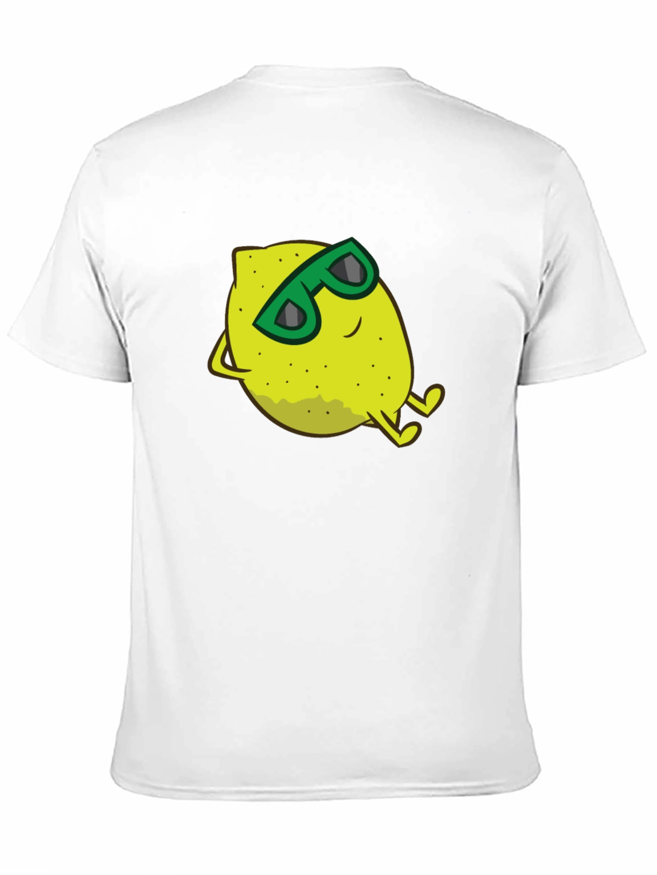 Cool Lemon Graphic Tee - Black Cotton T-Shirt