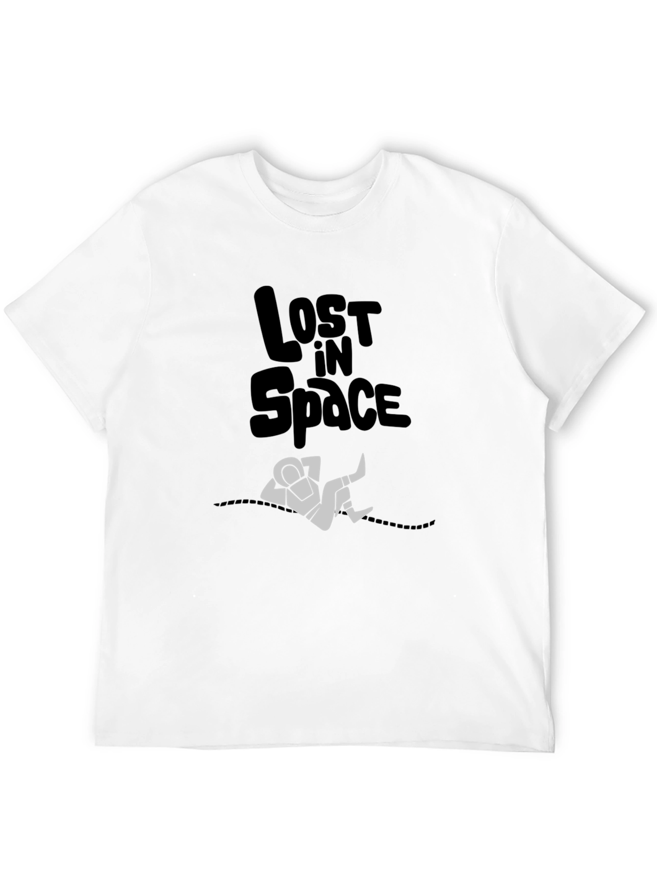 Lost in Space Graphic Print Mens T-Shirt