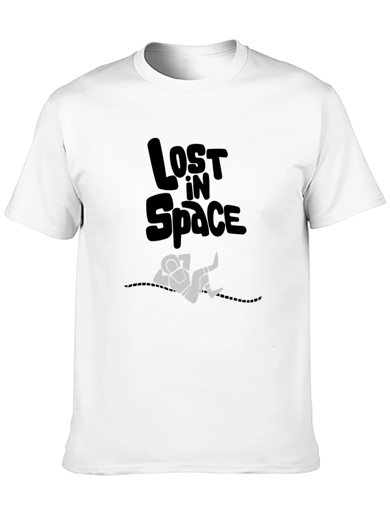 Lost in Space Graphic Print Mens T-Shirt