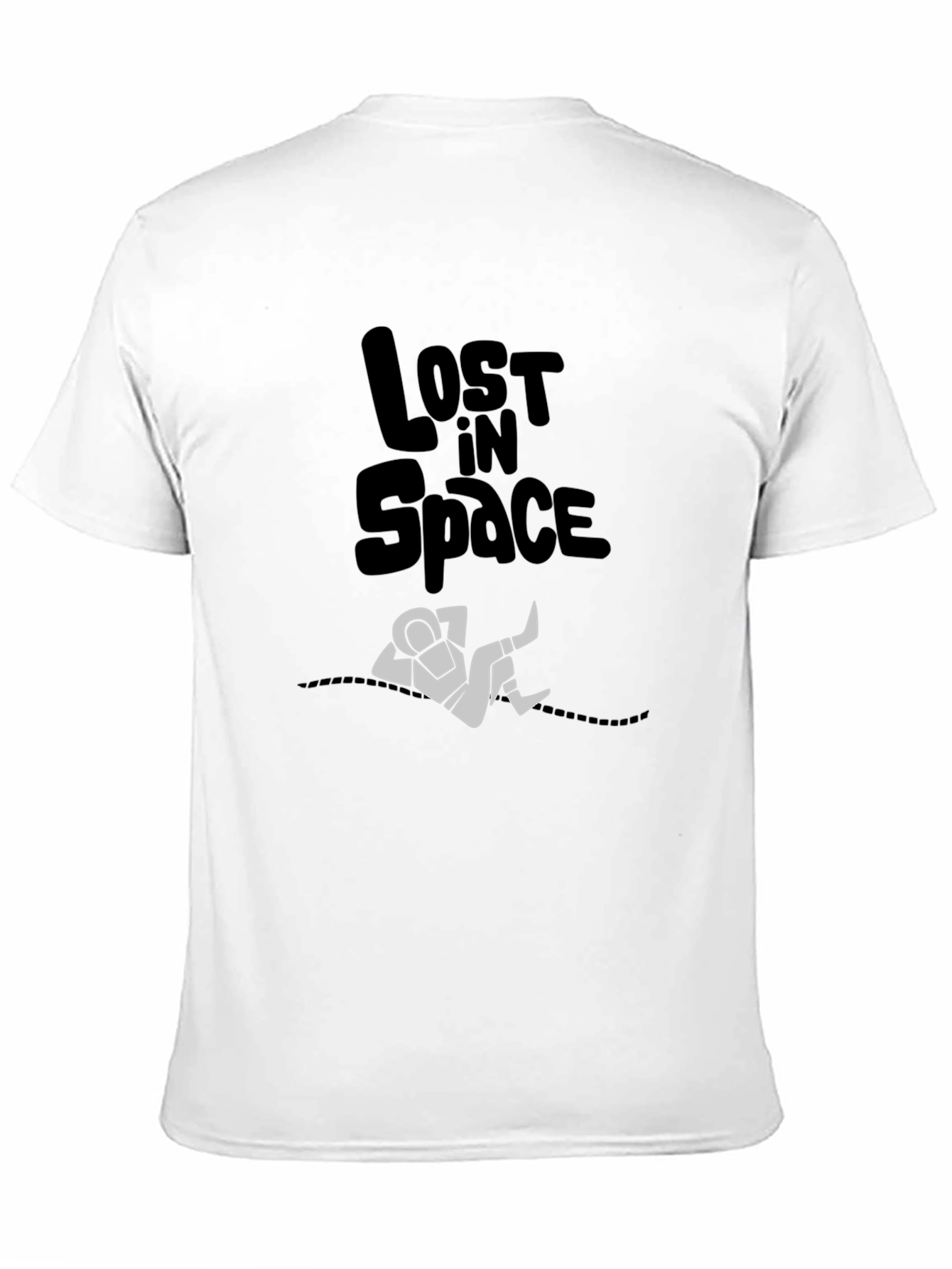 Lost in Space Graphic Print Mens T-Shirt