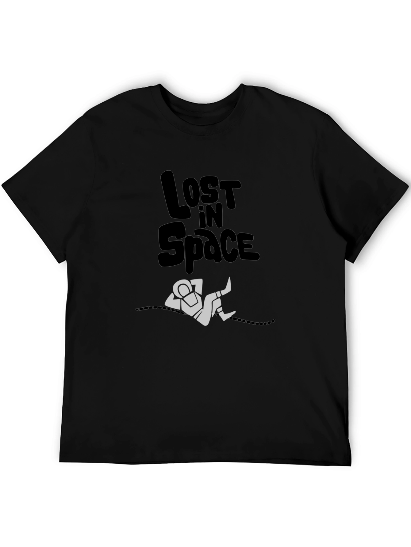Lost in Space Graphic Print Mens T-Shirt
