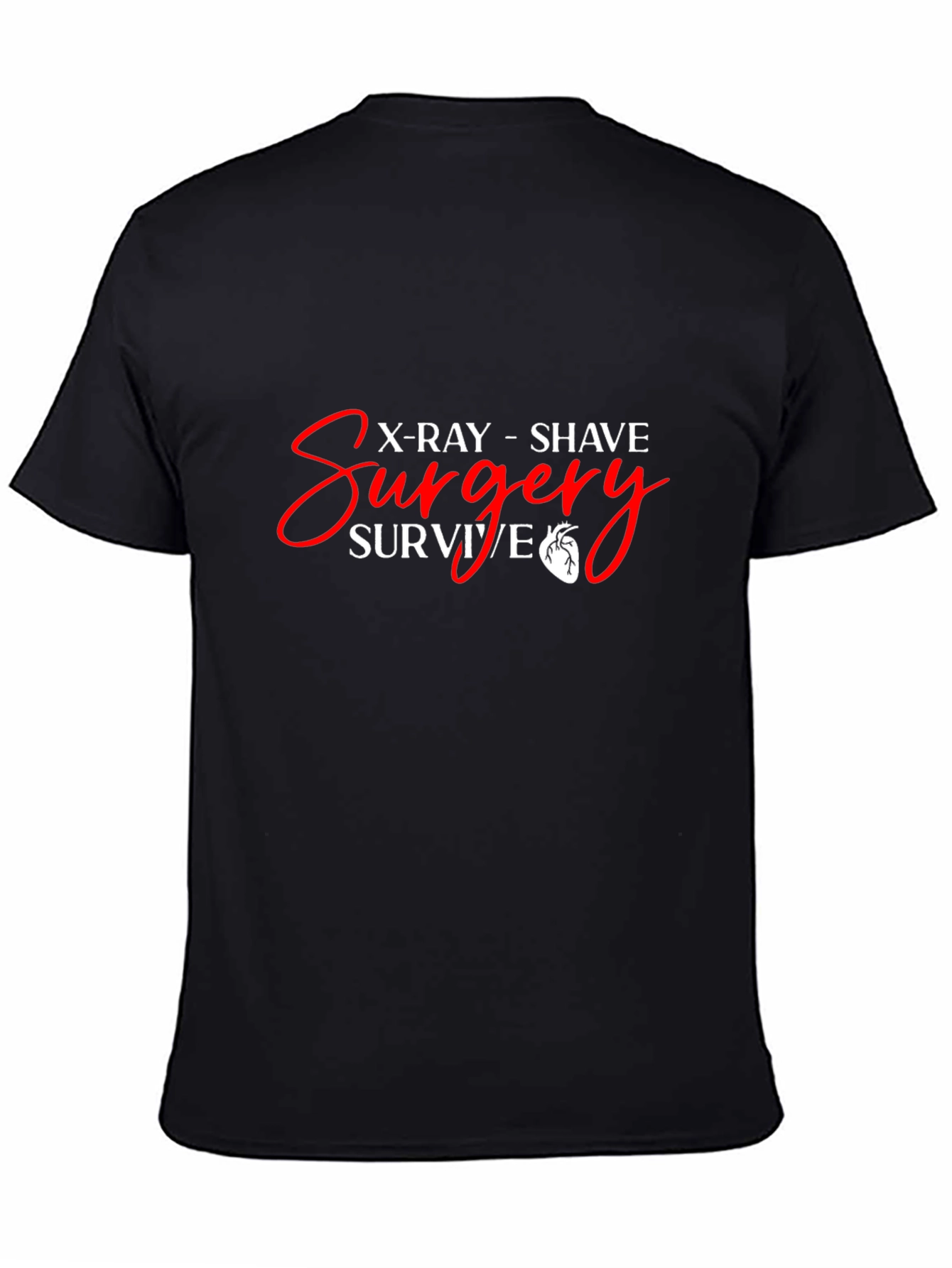Surgery Survivor Black T-Shirt