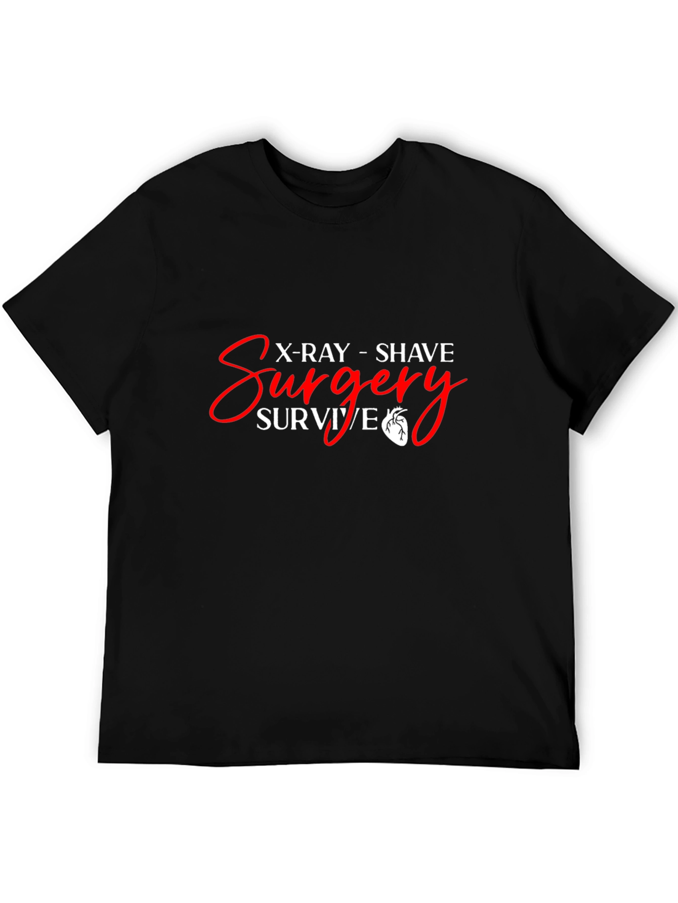 Surgery Survivor Black T-Shirt
