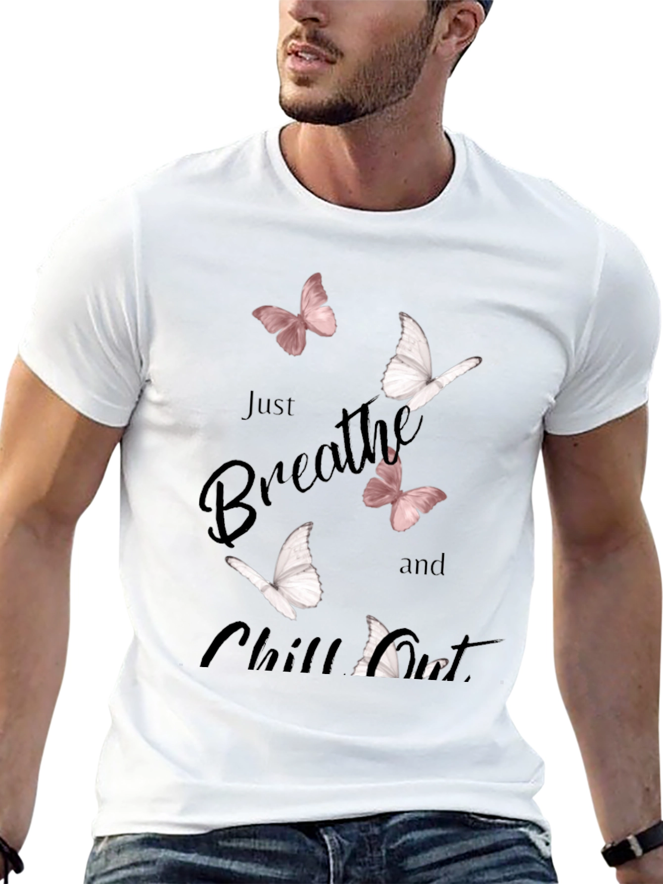Breathe & Chill Graphic Tee
