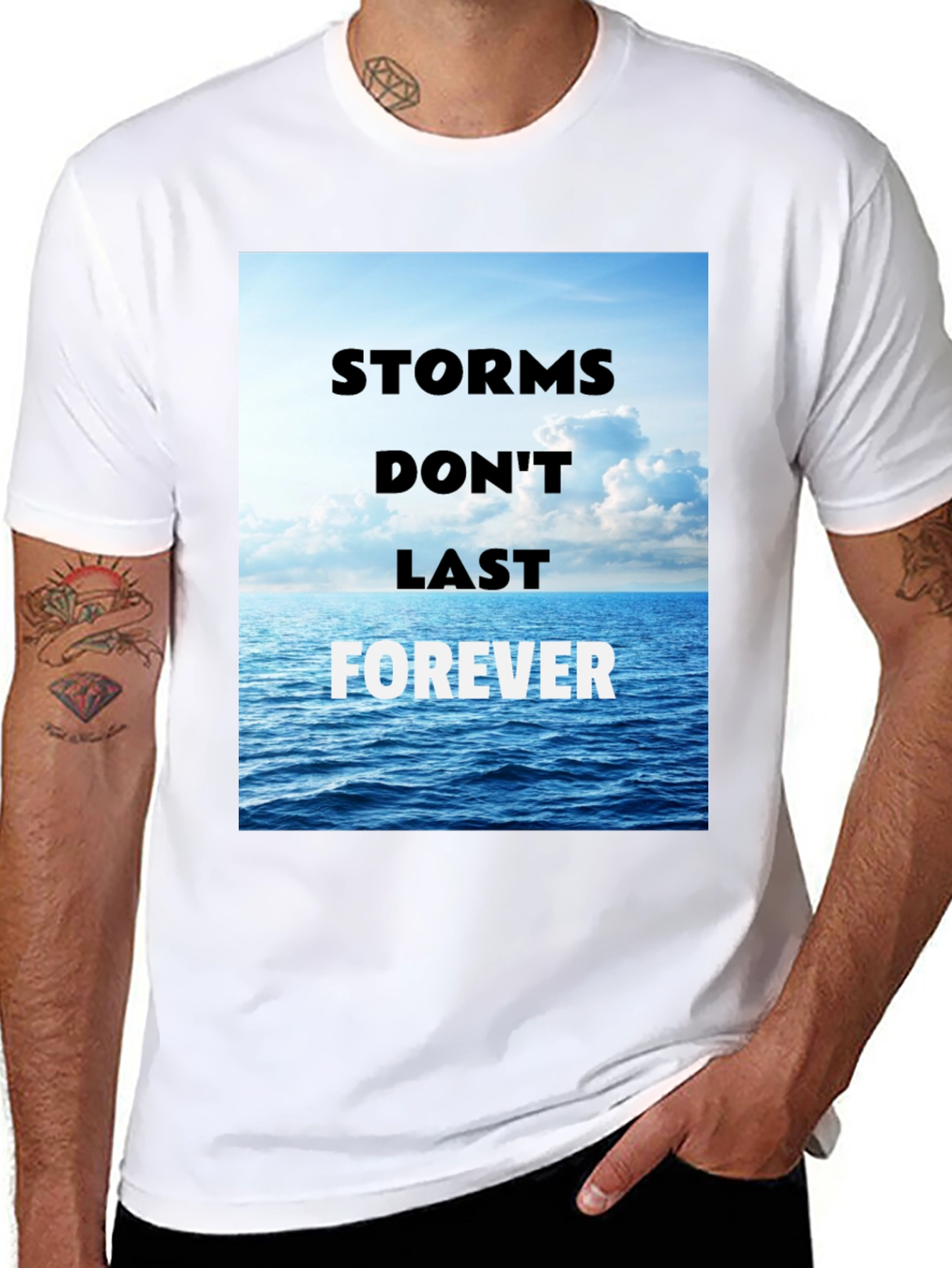 Storms Dont Last Forever Graphic T-Shirt